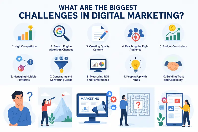 What Are the Biggest Challenges in Digital Marketing?